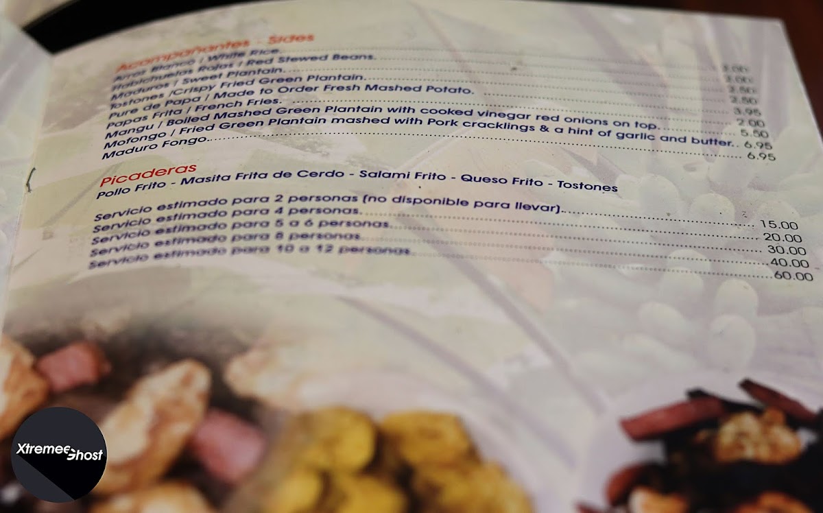 Mangu Cafe Restaurant Photo Menu 8