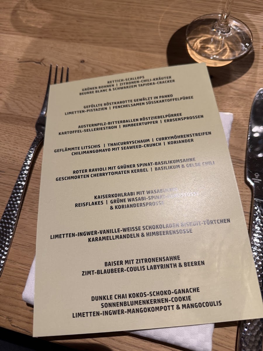 Restaurant Henssler Photo Menu 1