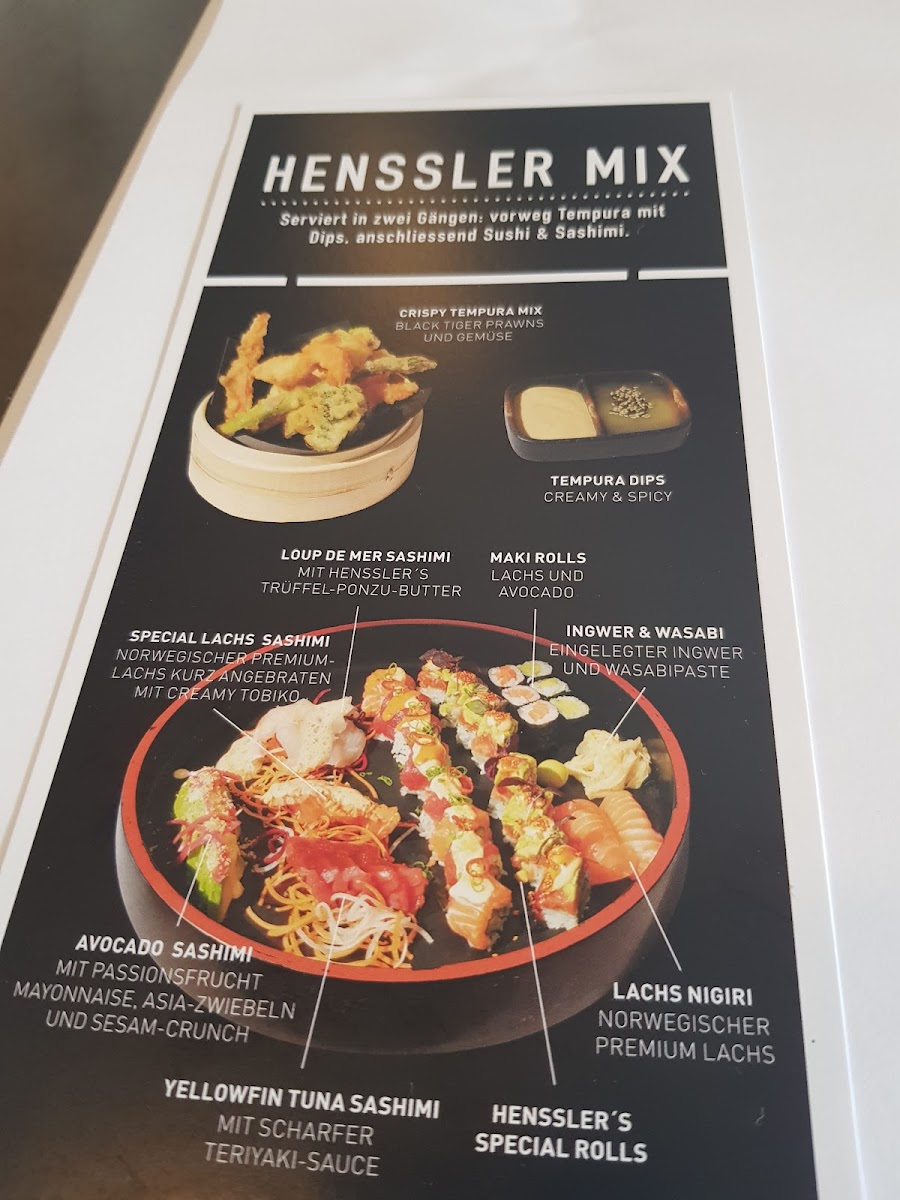 Restaurant Henssler Photo Menu 10