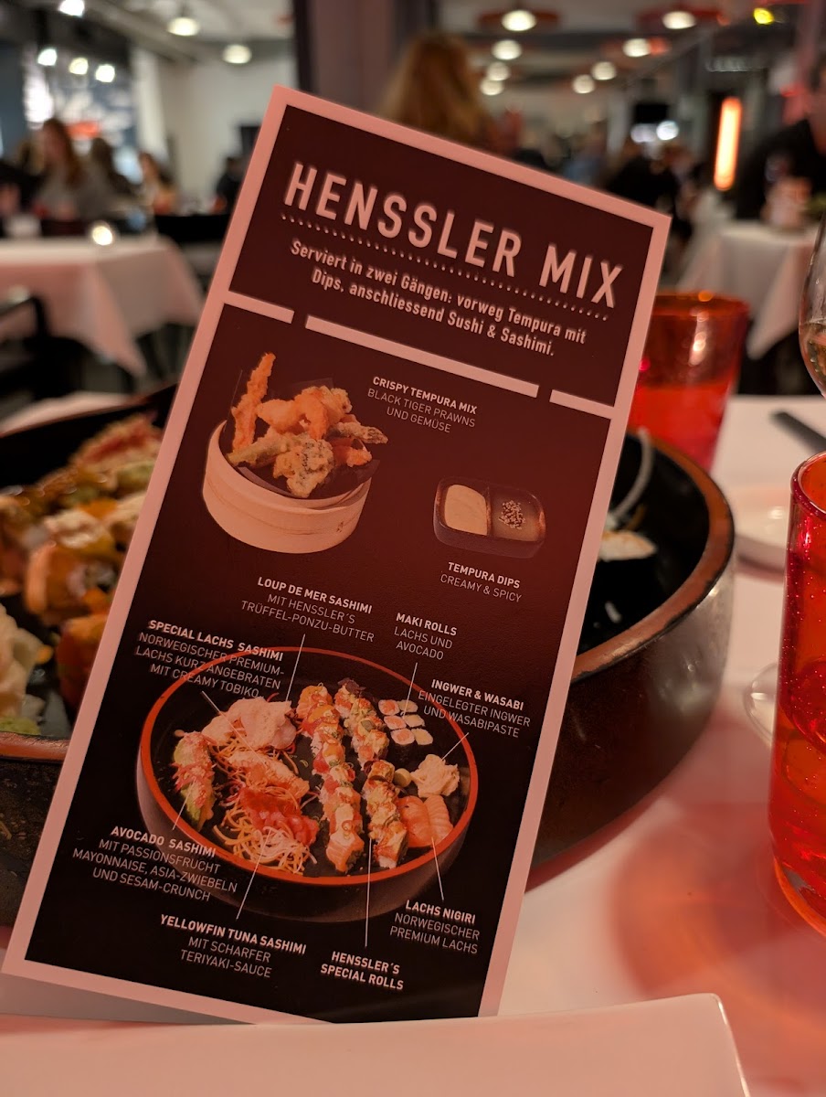Restaurant Henssler Photo Menu 6