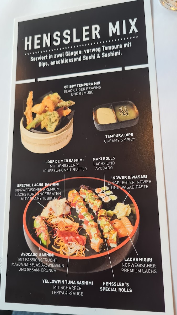 Restaurant Henssler Photo Menu 8