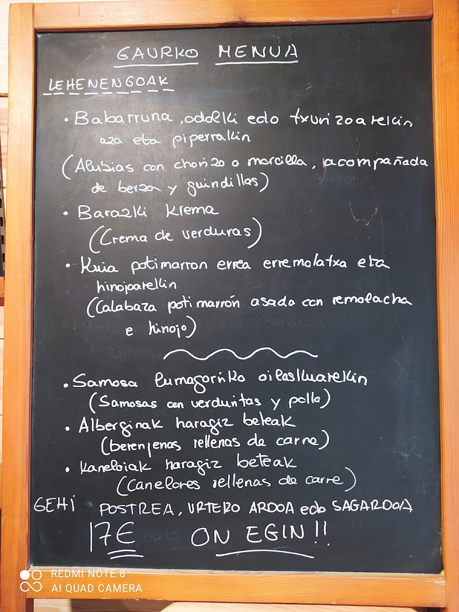 Biko Taberna Photo Menu 1