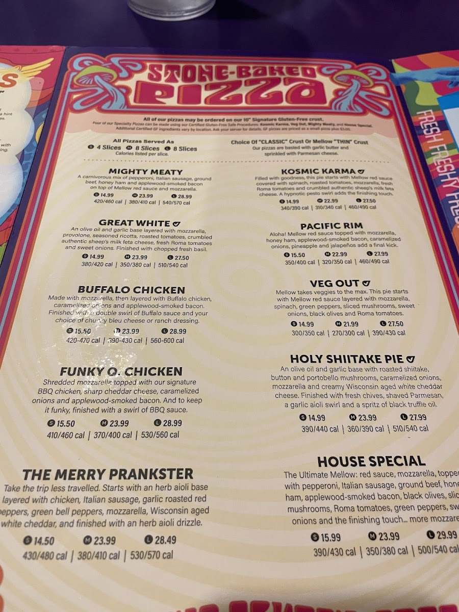 Mellow Mushroom Rome Photo Menu 1
