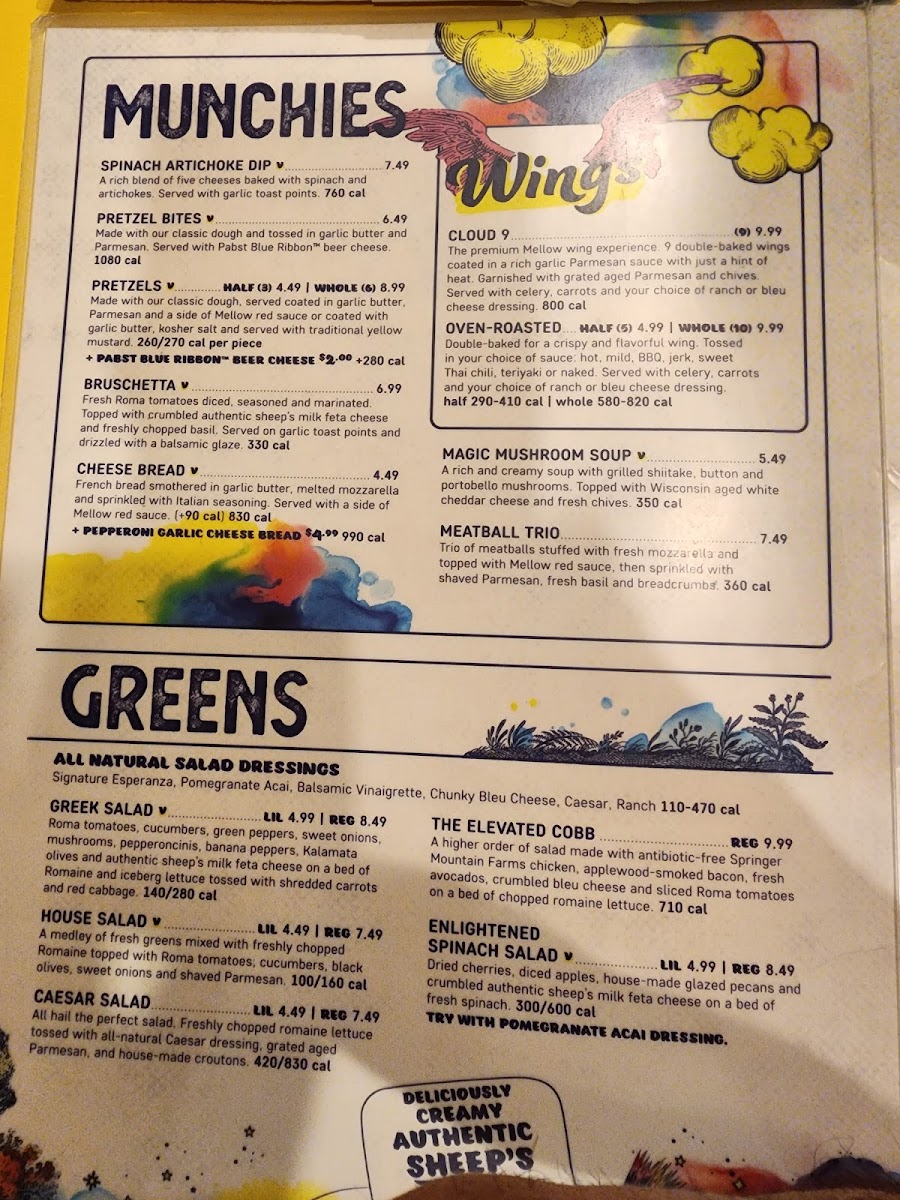 Mellow Mushroom Rome Photo Menu 2