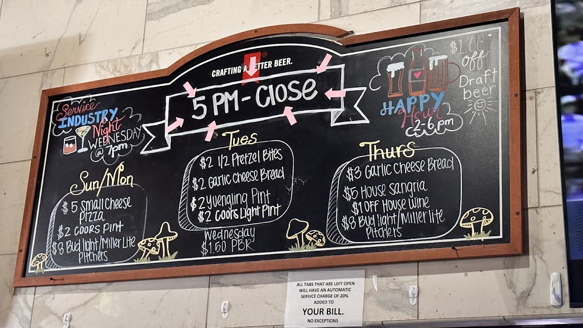 Mellow Mushroom Rome Photo Menu 3