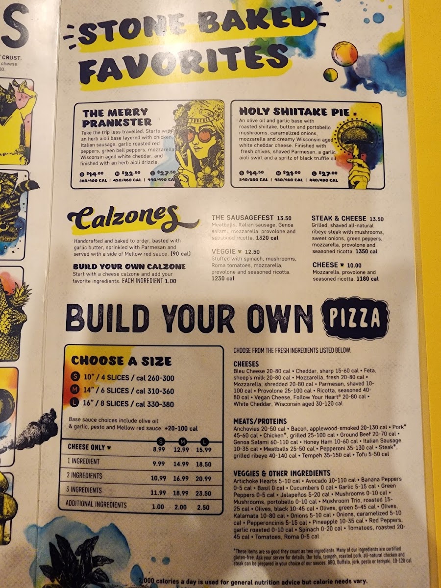 Mellow Mushroom Rome Photo Menu 6