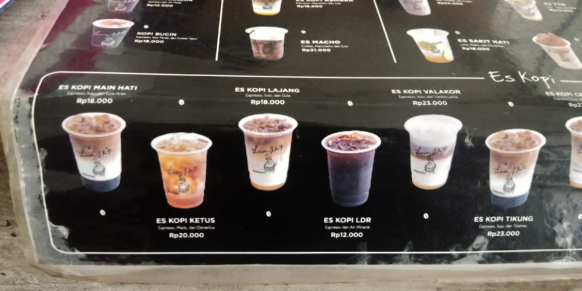 Kopi Lain Hati Meranti Samarinda Photo Menu 10