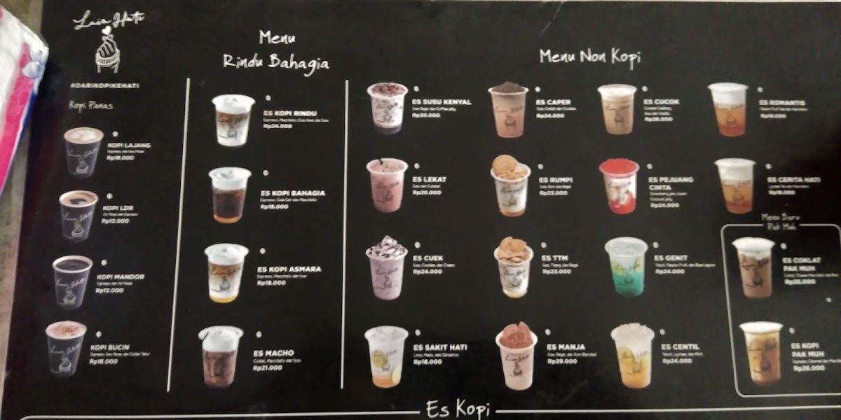 Kopi Lain Hati Meranti Samarinda Photo Menu 8