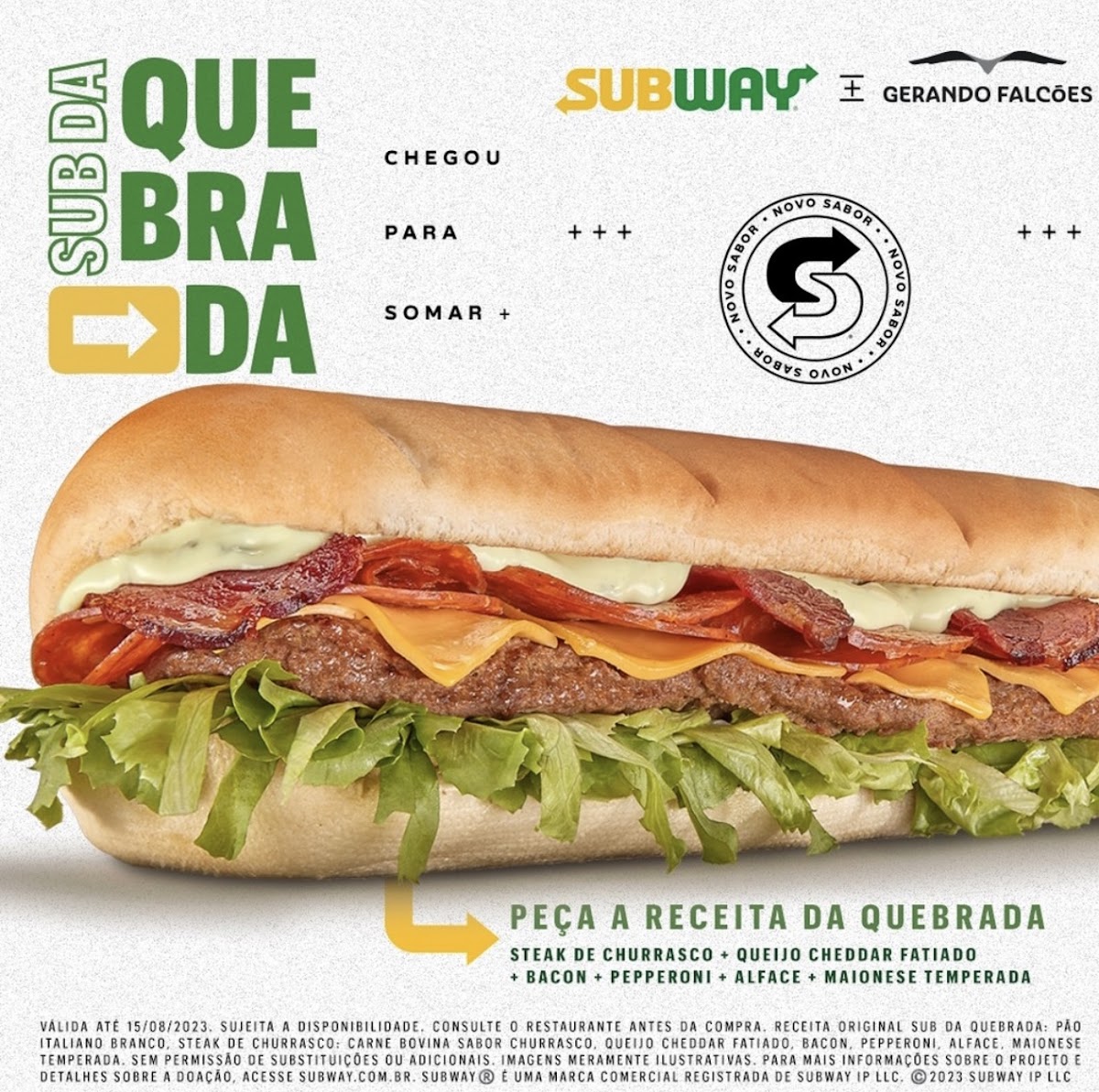 Subway Barbalho - Salvador Photo Menu 7
