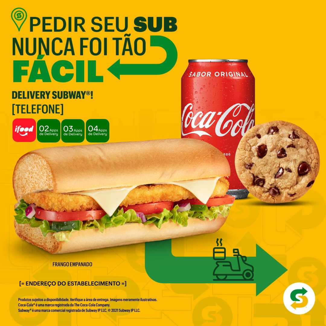 Subway Barbalho - Salvador Photo Menu 8