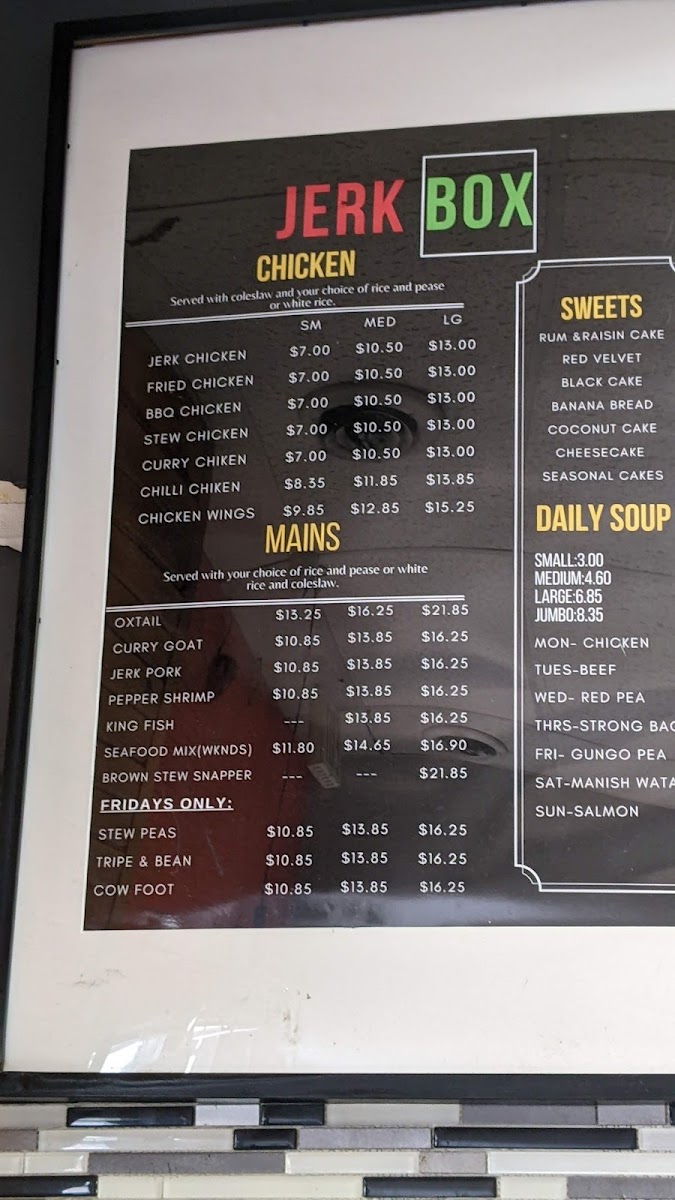 The Jerk Box Photo Menu 5