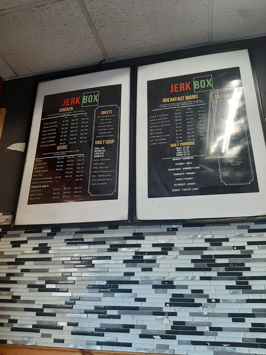 The Jerk Box Photo Menu 6