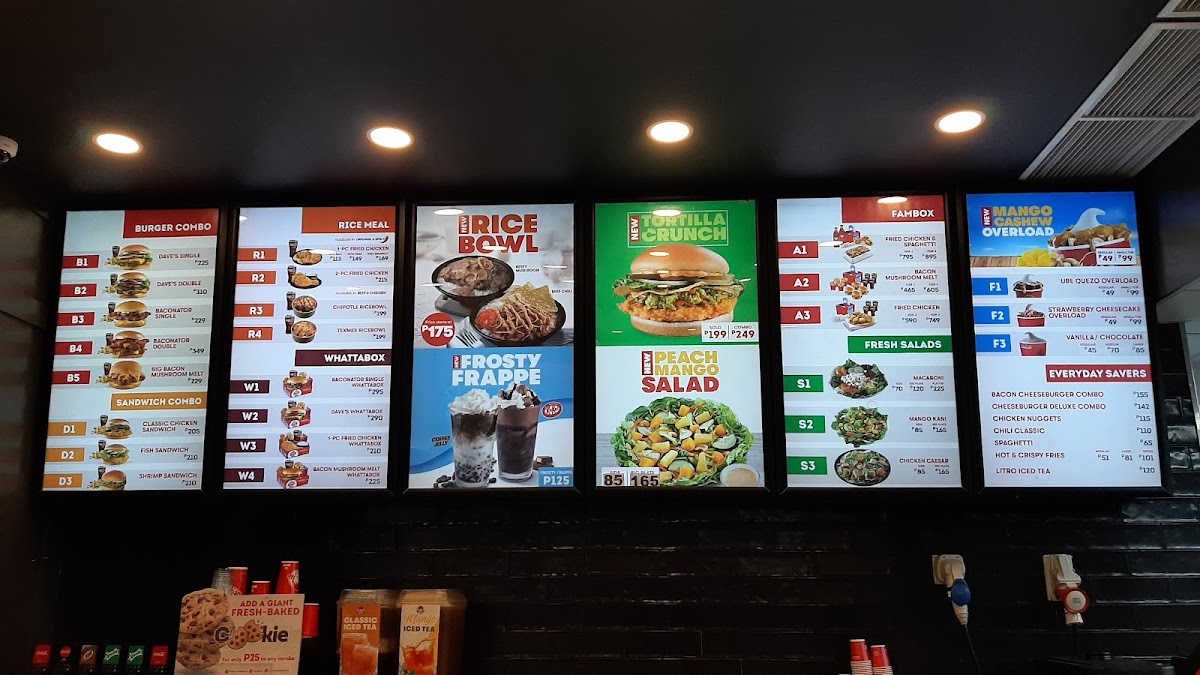 Wendy’s - Phoenix Dau Photo Menu 2