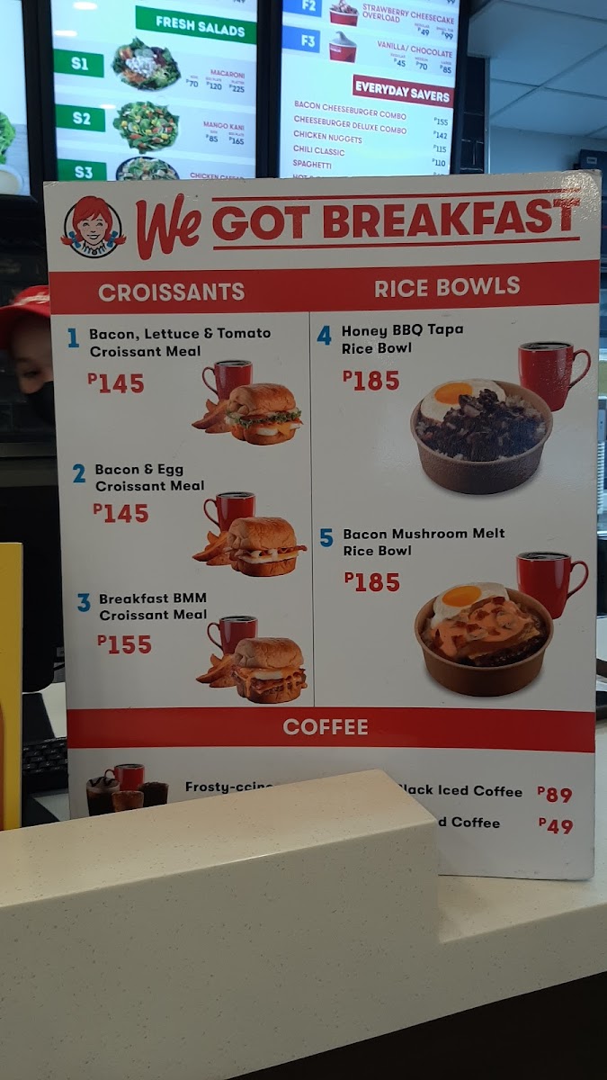 Wendy’s - Phoenix Dau Photo Menu 3