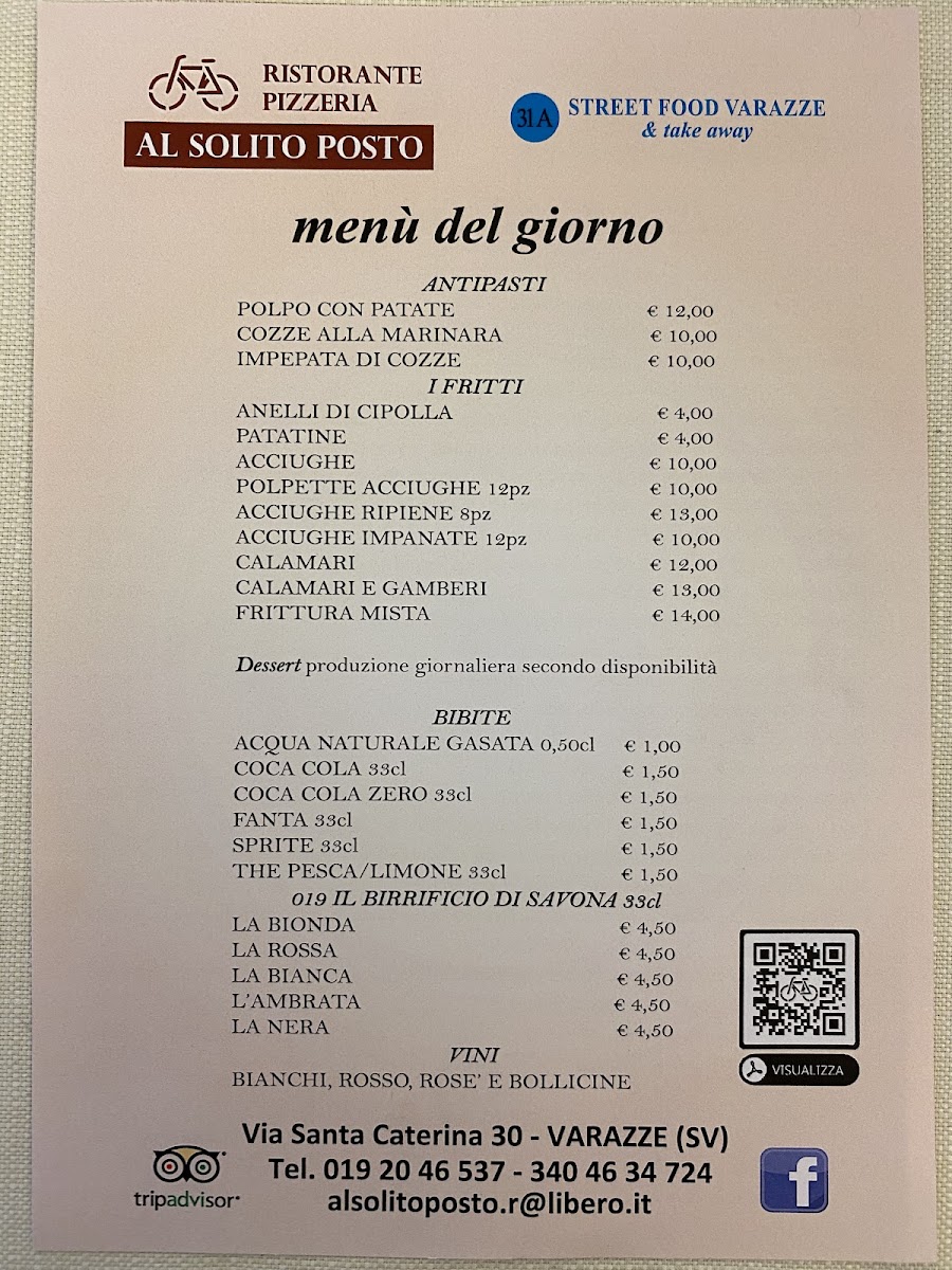 Ristorante Al Solito Posto Photo Menu 2