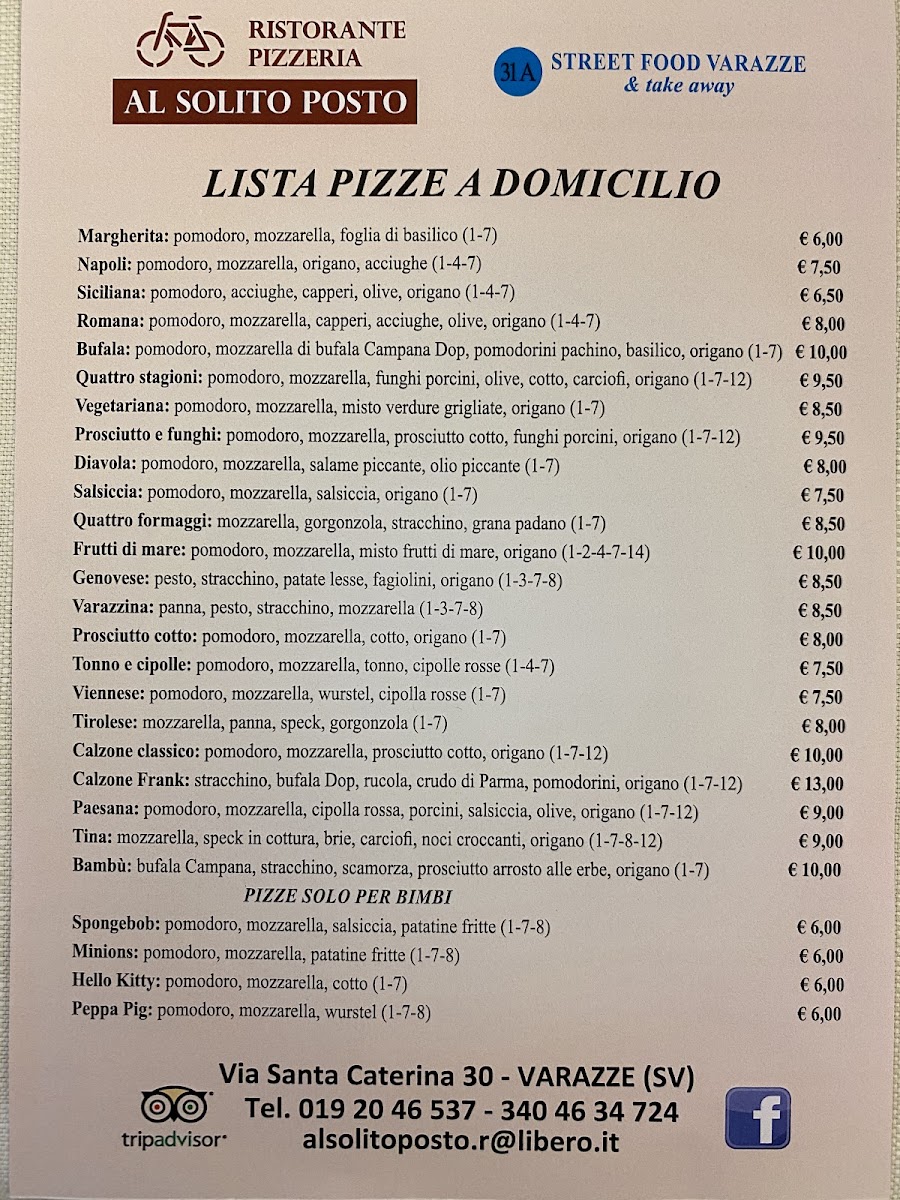 Ristorante Al Solito Posto Photo Menu 5