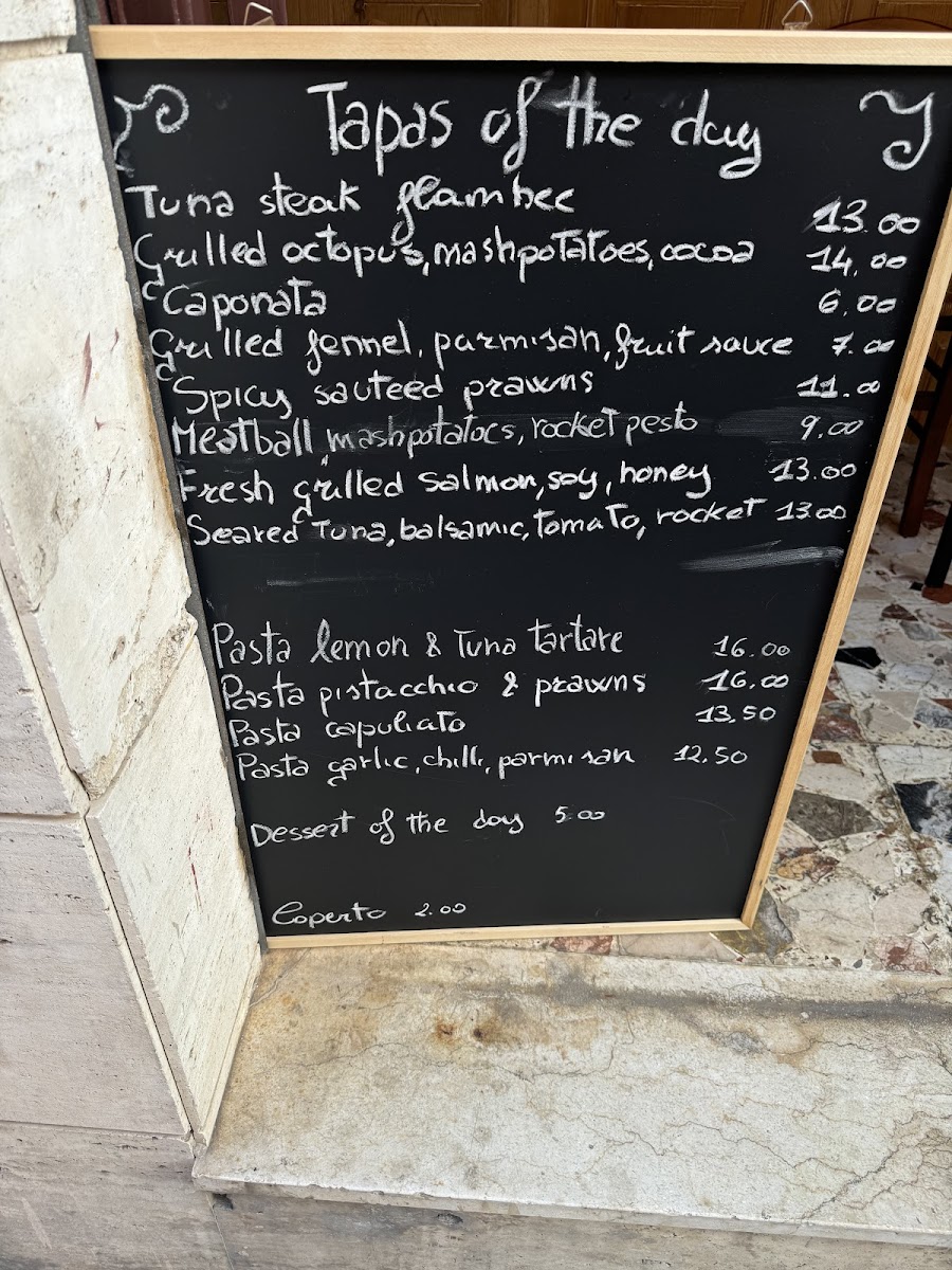 Lemon Tapas & Drinks Ortigia Photo Menu 4