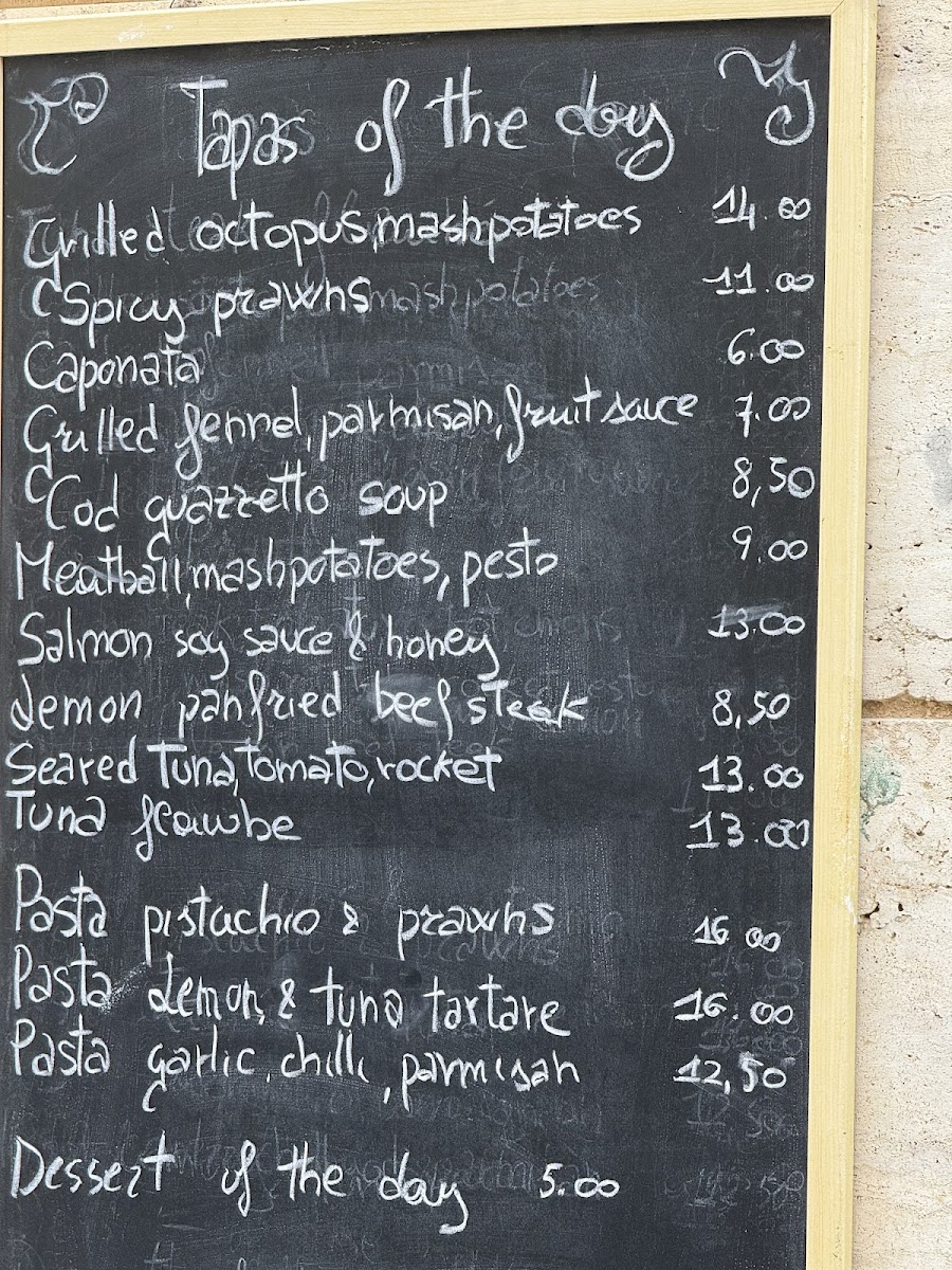 Lemon Tapas & Drinks Ortigia Photo Menu 9
