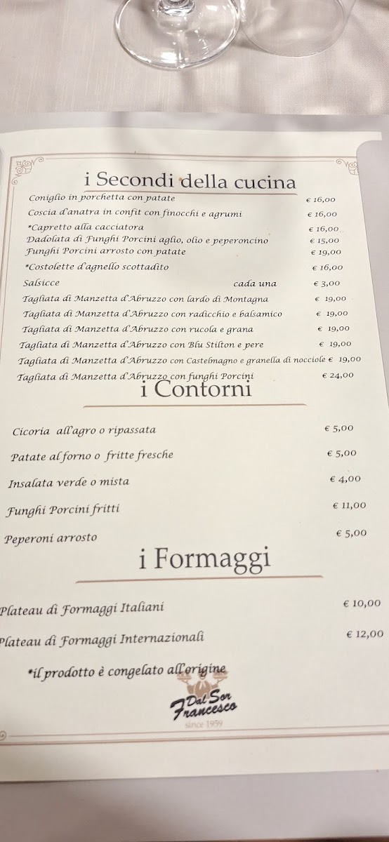Ristorante Dal Sor Francesco Locanda B&B Photo Menu 9