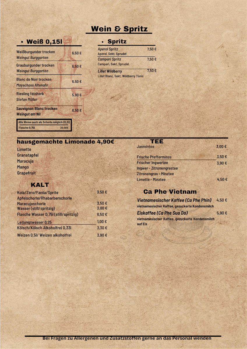 Yame - Vietnamese Streetfood Photo Menu 2