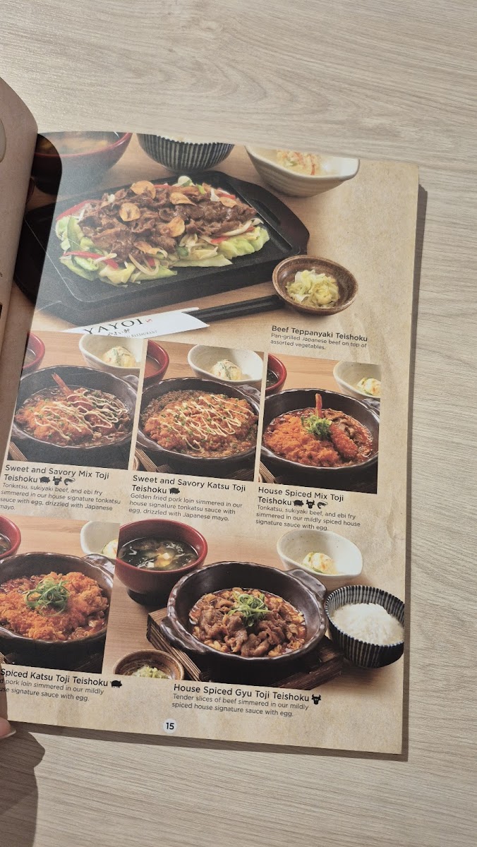 YAYOI SM City Fairview Photo Menu 10