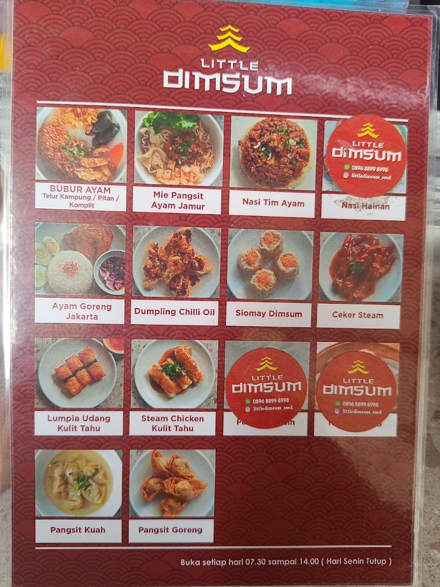 Little Dimsum Photo Menu 1