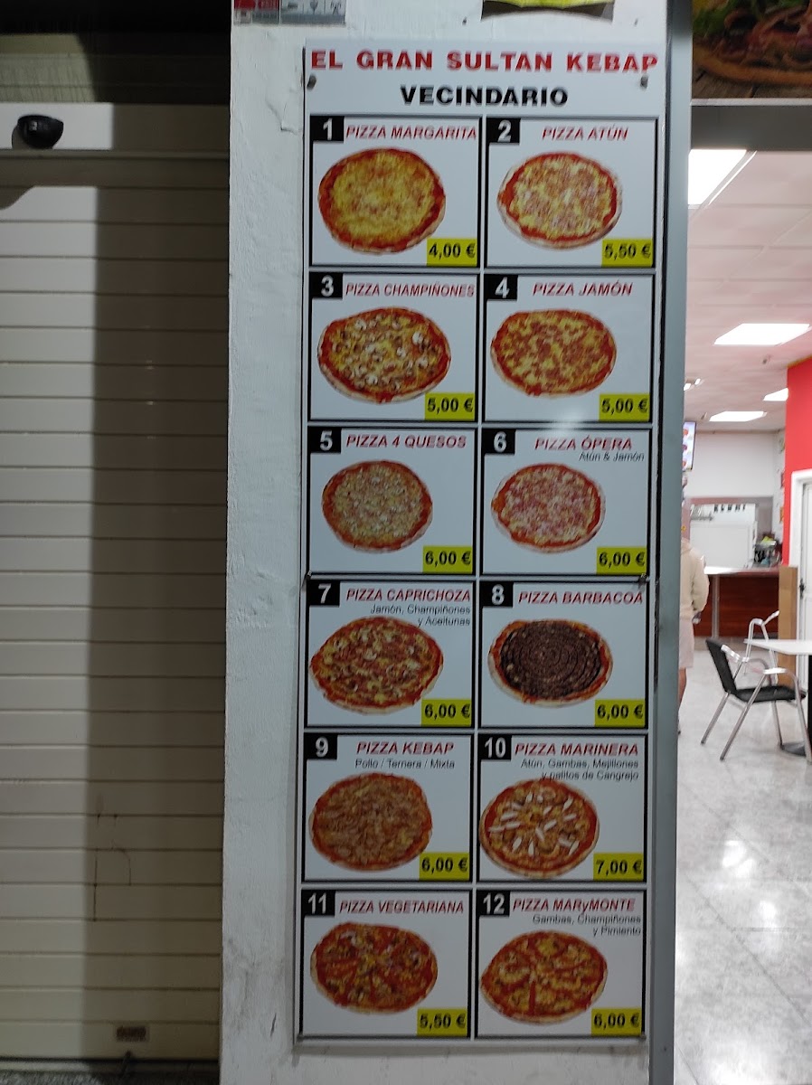 Sultan Kebap Playa Del Ingles Photo Menu 10