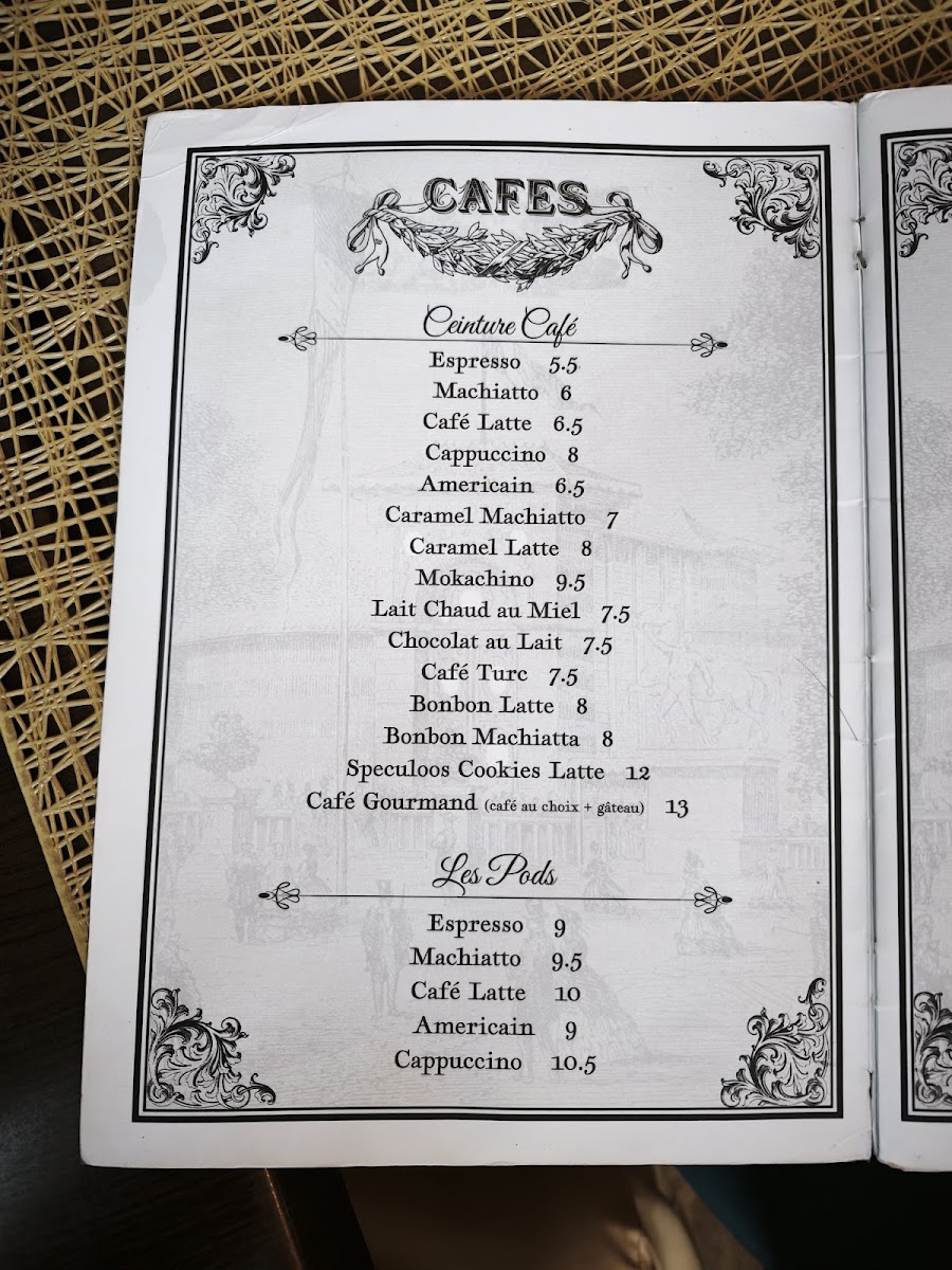 Café Victor Hugo Photo Menu 2