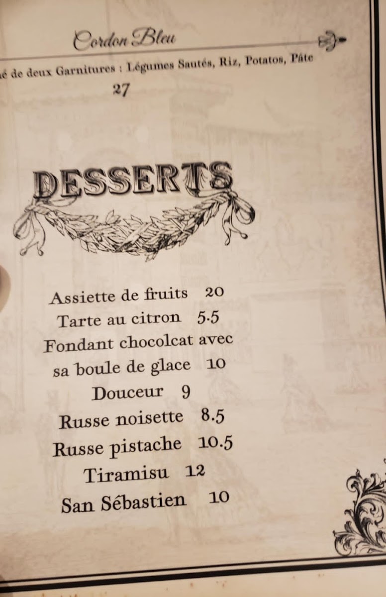 Café Victor Hugo Photo Menu 7