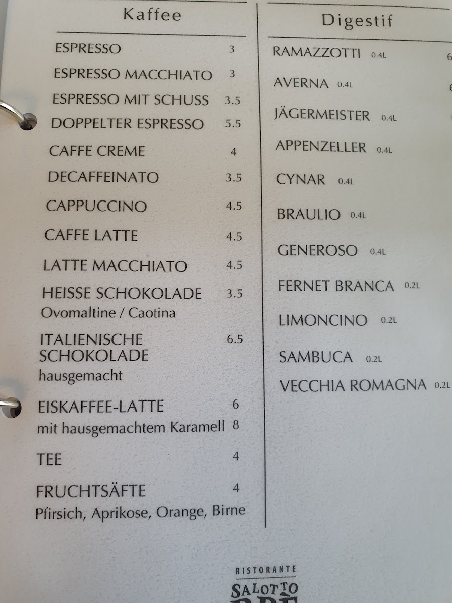 Ristorante Salotto Brè Photo Menu 4