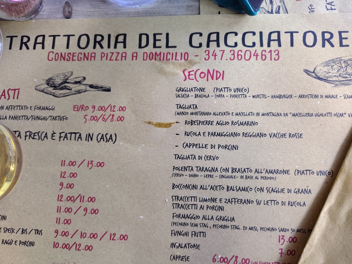 Trattoria del cacciatore Photo Menu 4