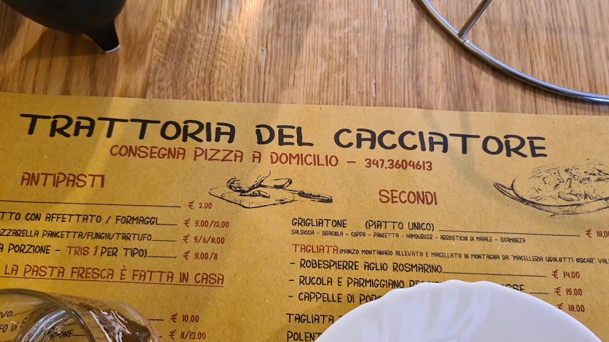 Trattoria del cacciatore Photo Menu 6