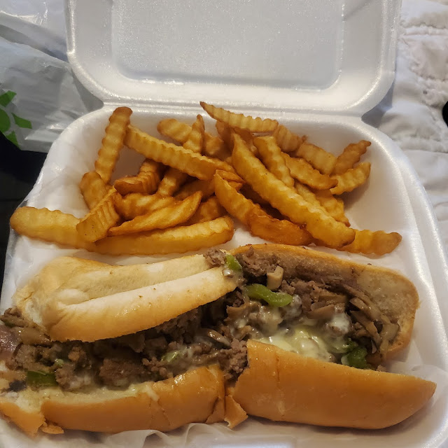 Chicken Philly with Cheese Fries