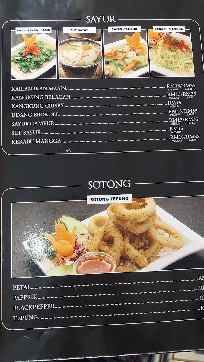 Thai Tomyam Kung Ayer@8 Photo Menu 1
