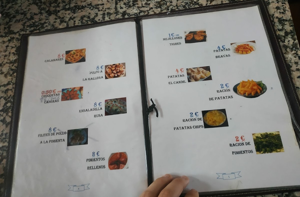 Comidas Lonjas El Candil Photo Menu 3