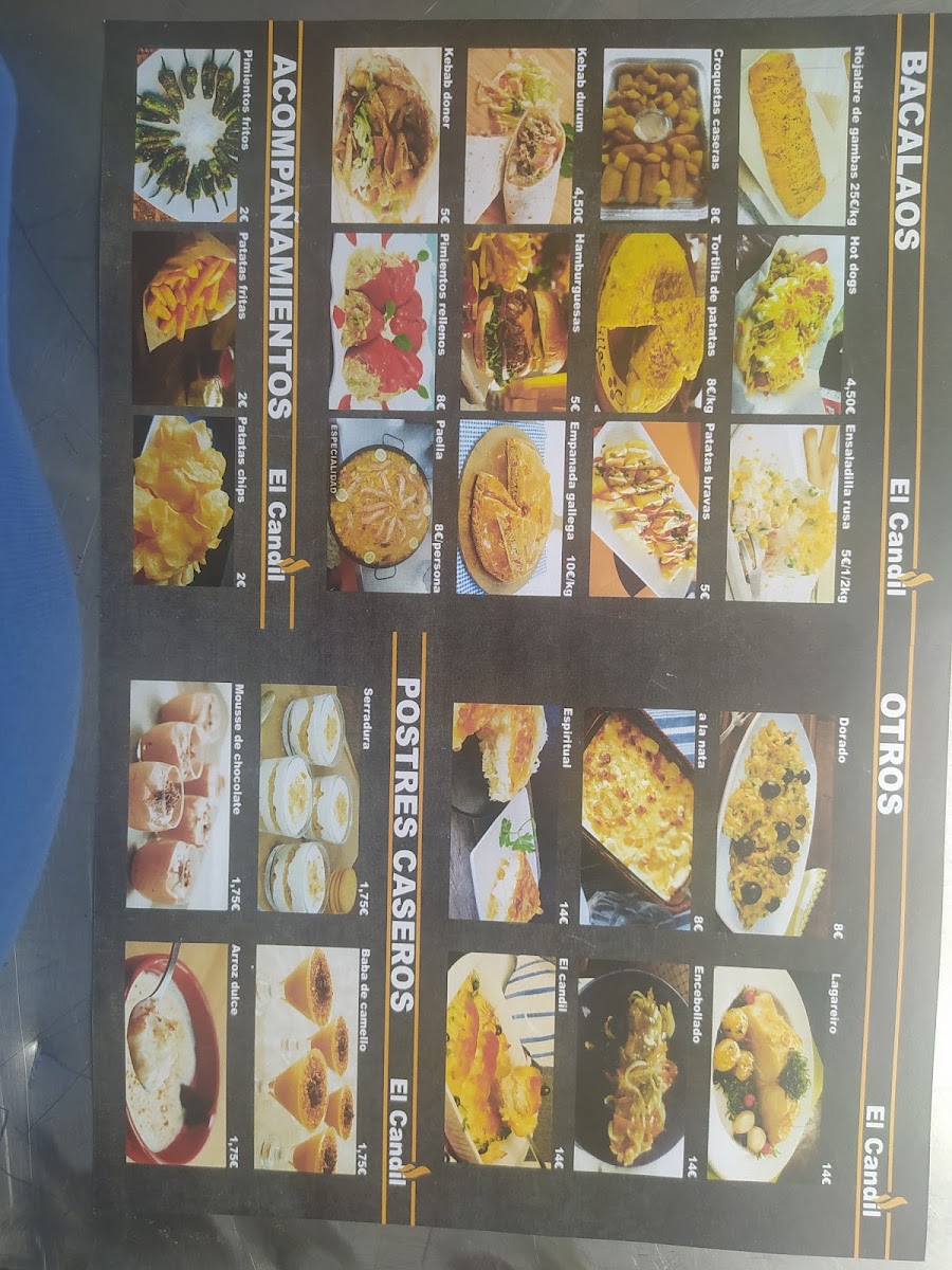 Comidas Lonjas El Candil Photo Menu 5