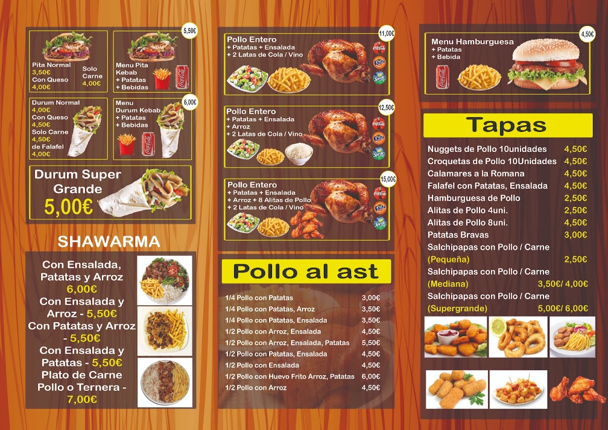 Catalunya Pita House Photo Menu 2