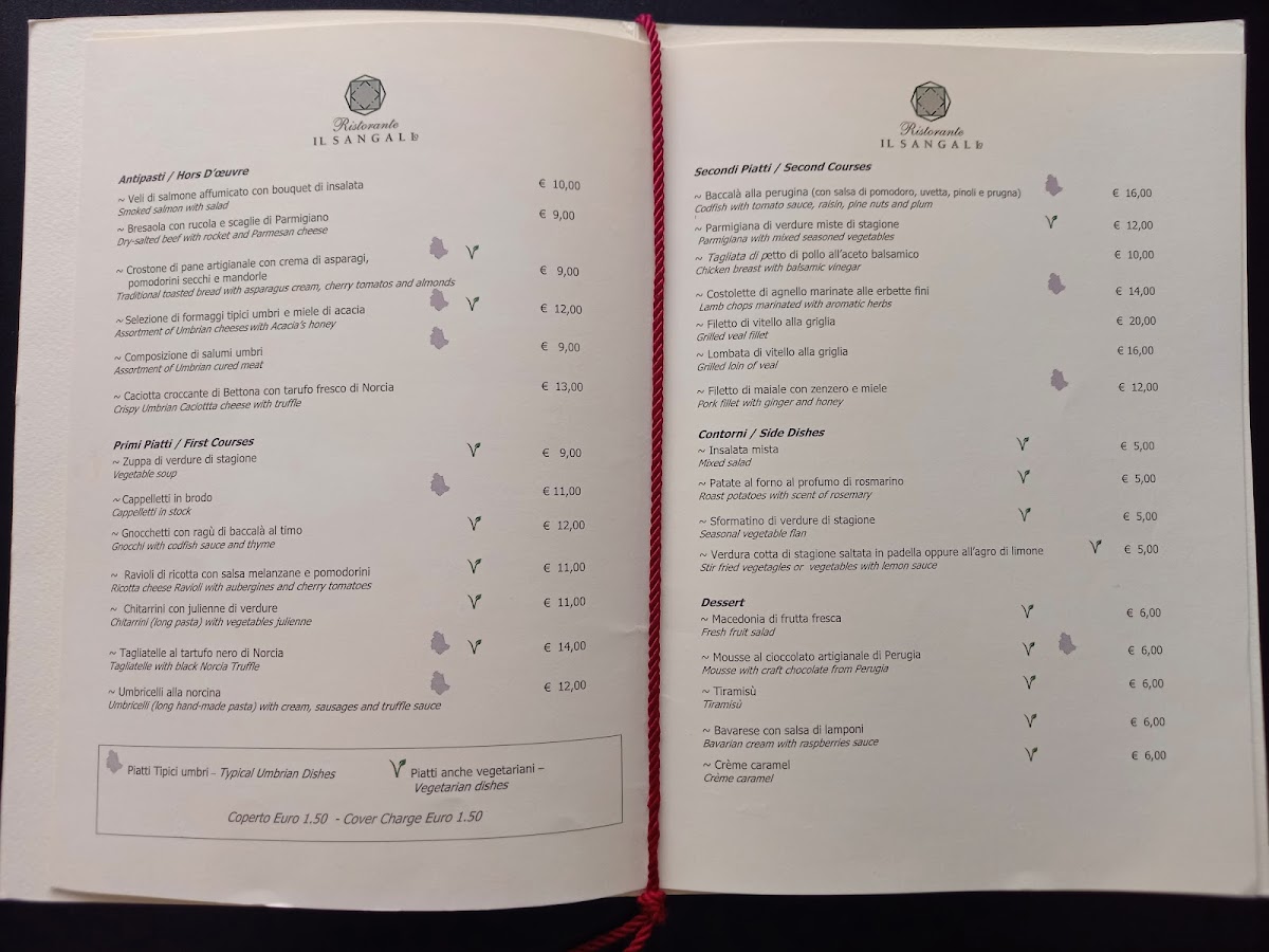 Ristorante il Sangallo Photo Menu 3