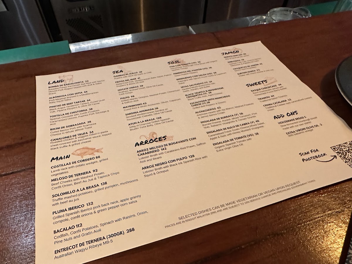Barra Restaurant Photo Menu 6