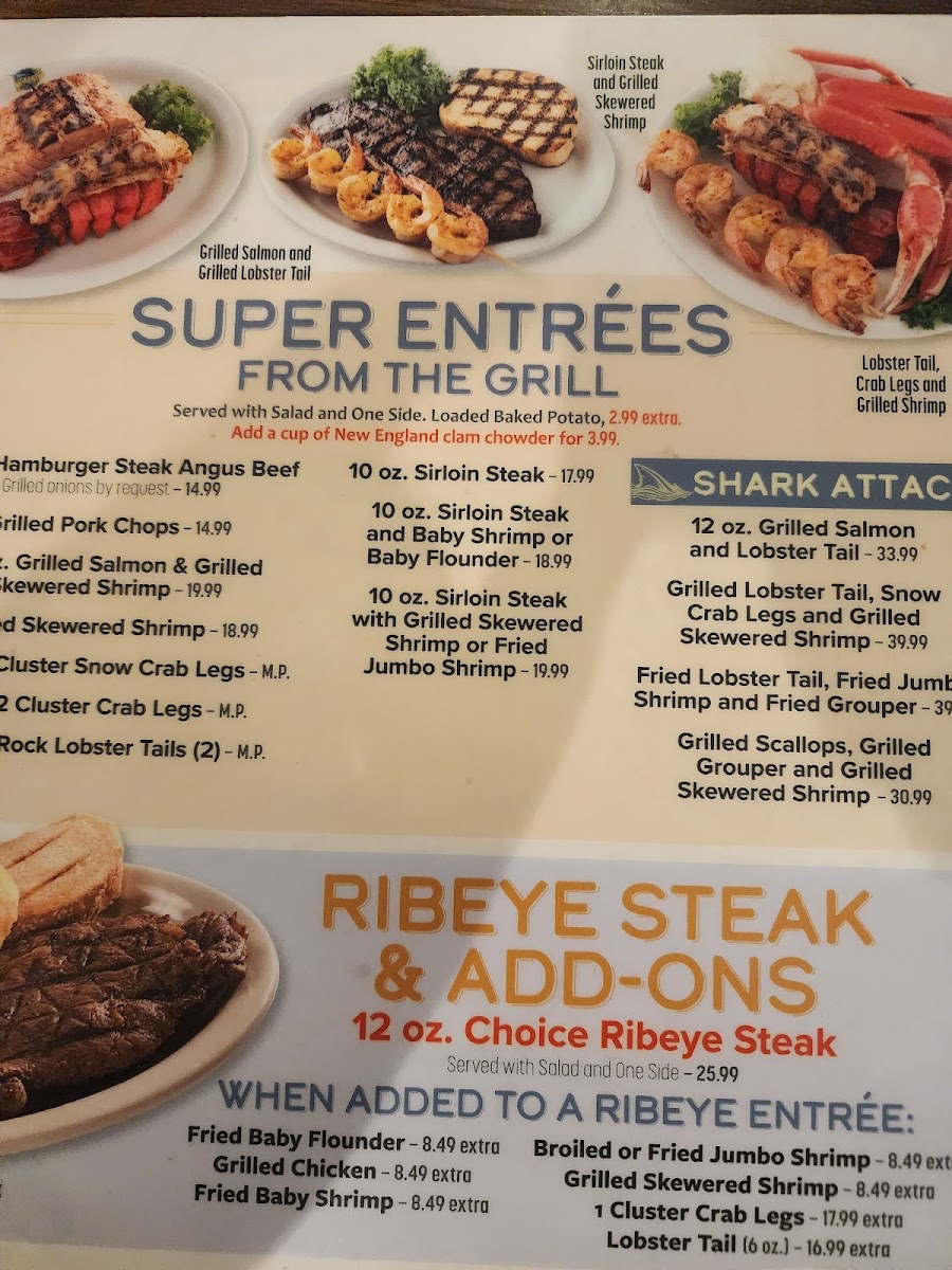 Blue Ocean Seafood Restaurant Photo Menu 6