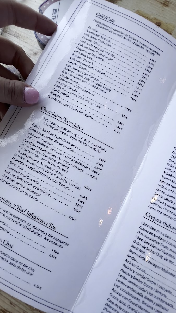 Xocolata Pirineus Photo Menu 3