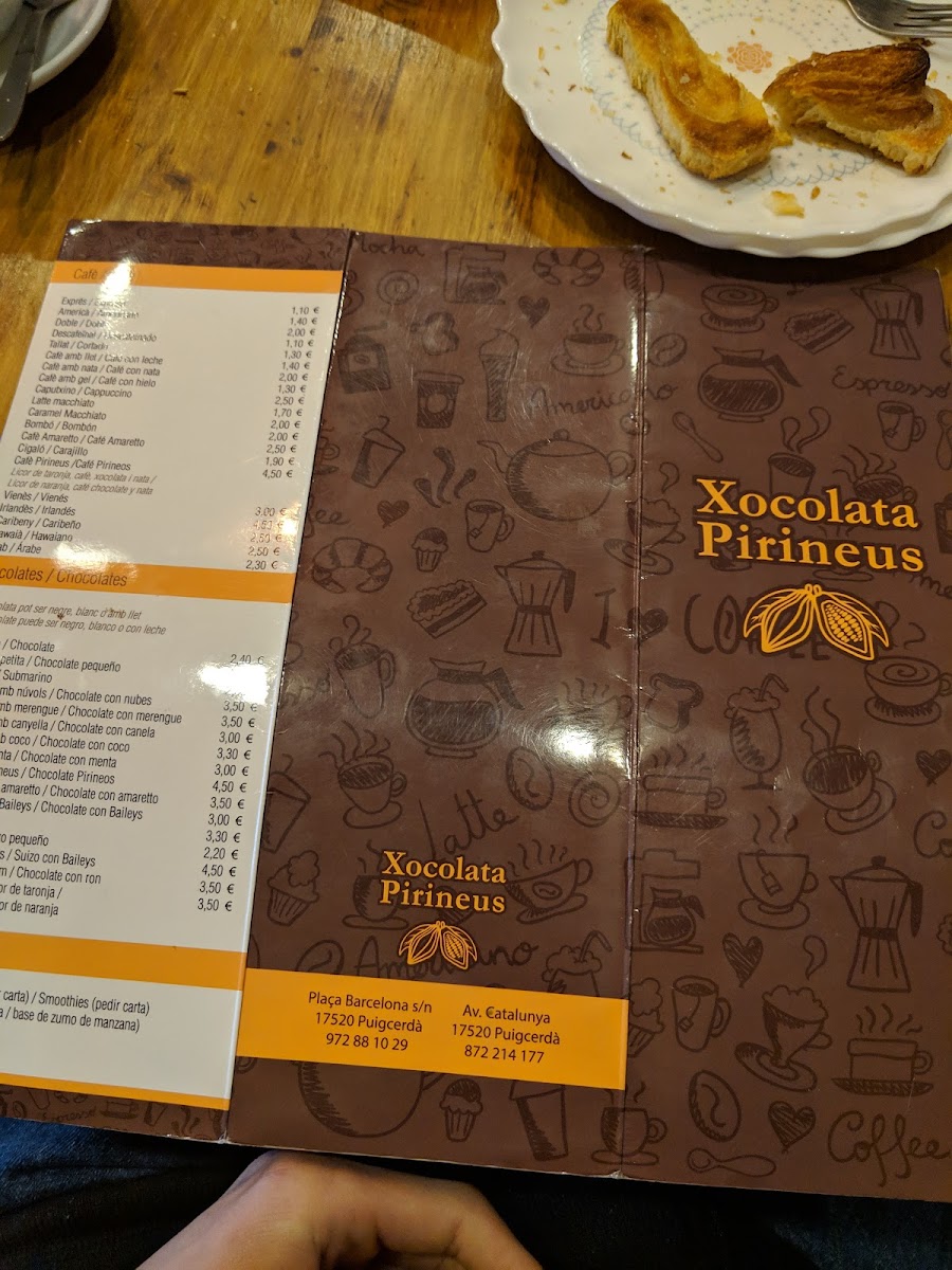 Xocolata Pirineus Photo Menu 6