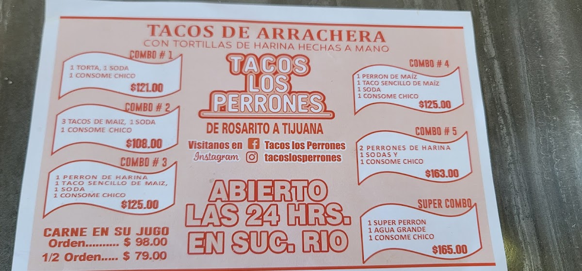 Tacos Los Perrones Photo Menu 9