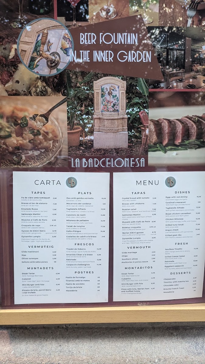 Cerveseria La Barcelonesa Photo Menu 7