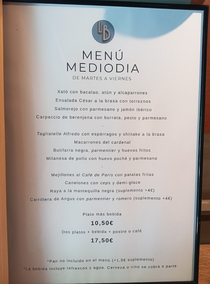 Cerveseria La Barcelonesa Photo Menu 8