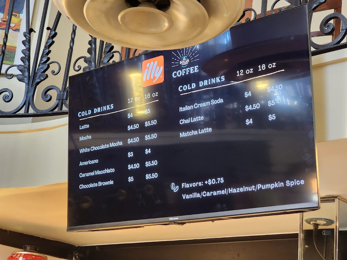 Dolan Coffee Photo Menu 4