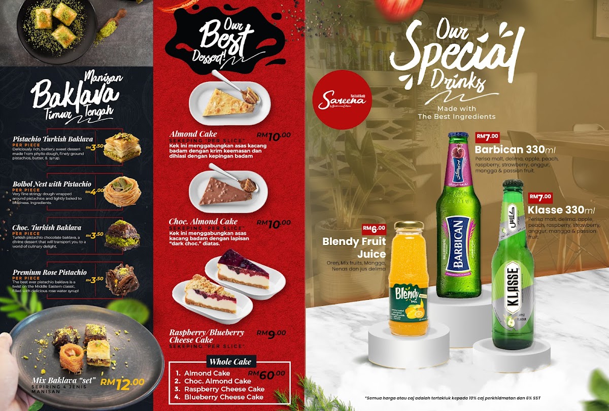 Nasi Arab Mandy Sareena Photo Menu 3
