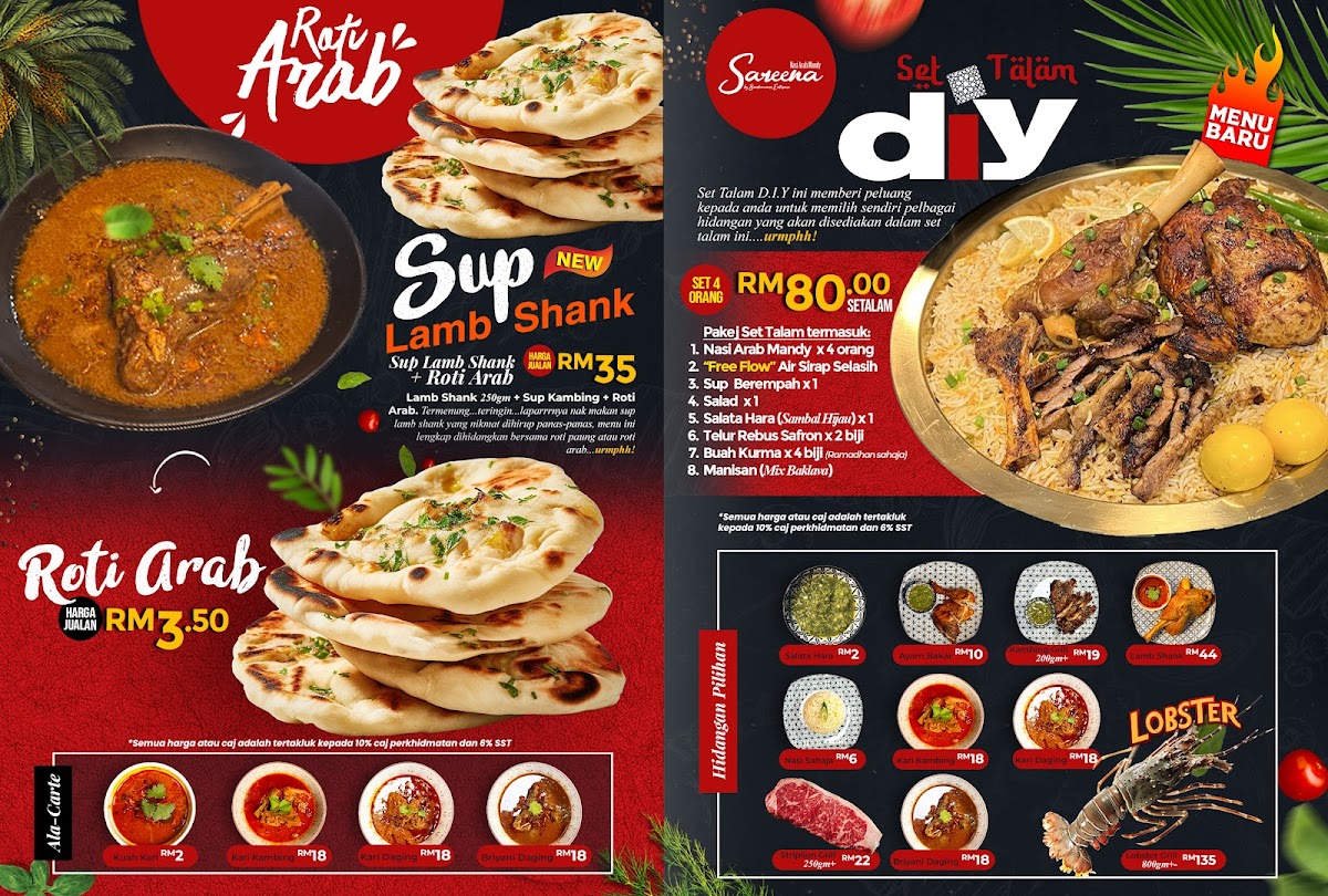 Nasi Arab Mandy Sareena Photo Menu 5