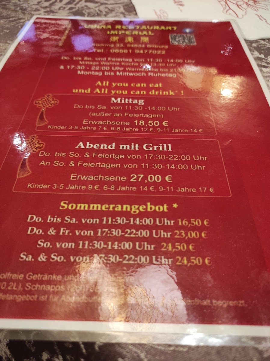 Imperial China-Restaurant Photo Menu 3