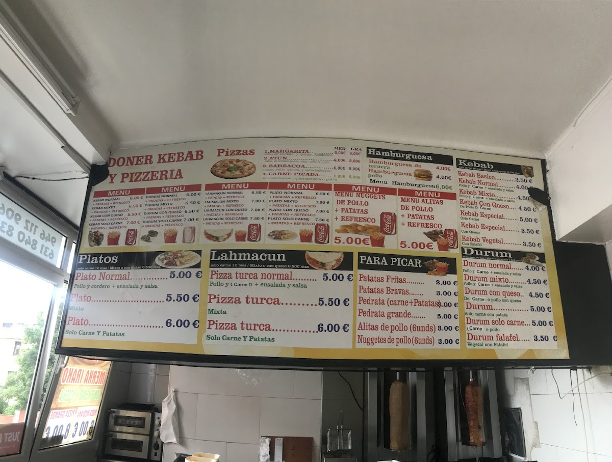Merka Irako Doner Kebab y Pizzería Photo Menu 1